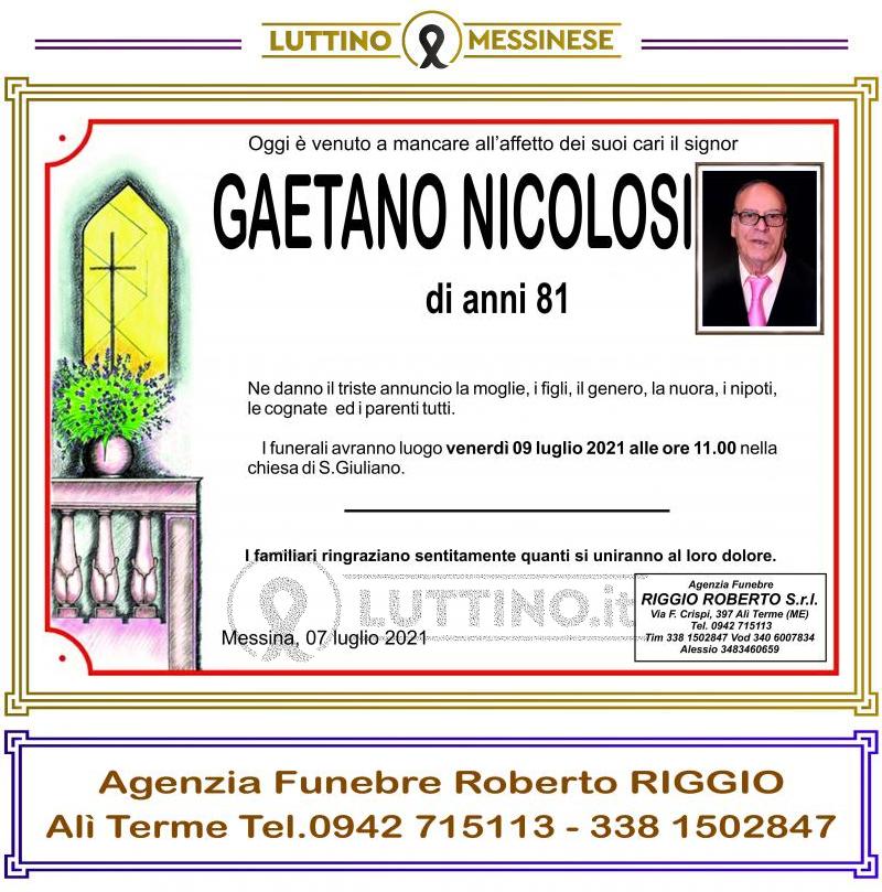 Gaetano  Nicolosi 